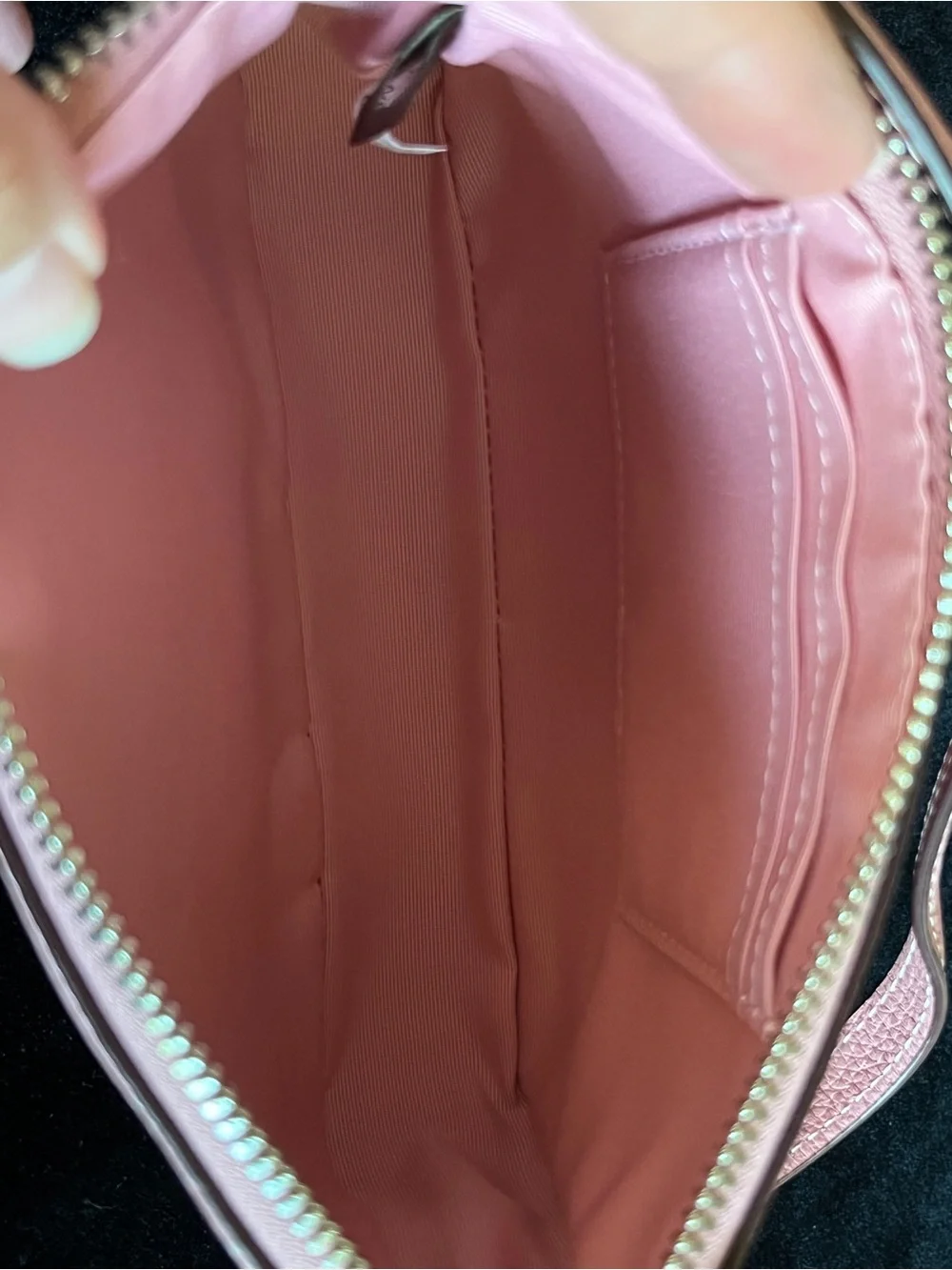 COACH Nolita 19 Cherry Blossom Pink  Sundae Ice Cream Graphic Shoulder Clutch